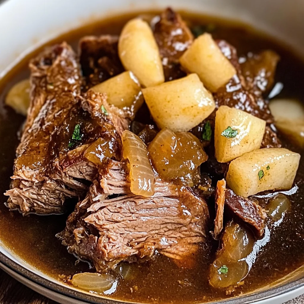 Apple Cider Braised beef Shoulder: The Ultimate Fall Comfort Food