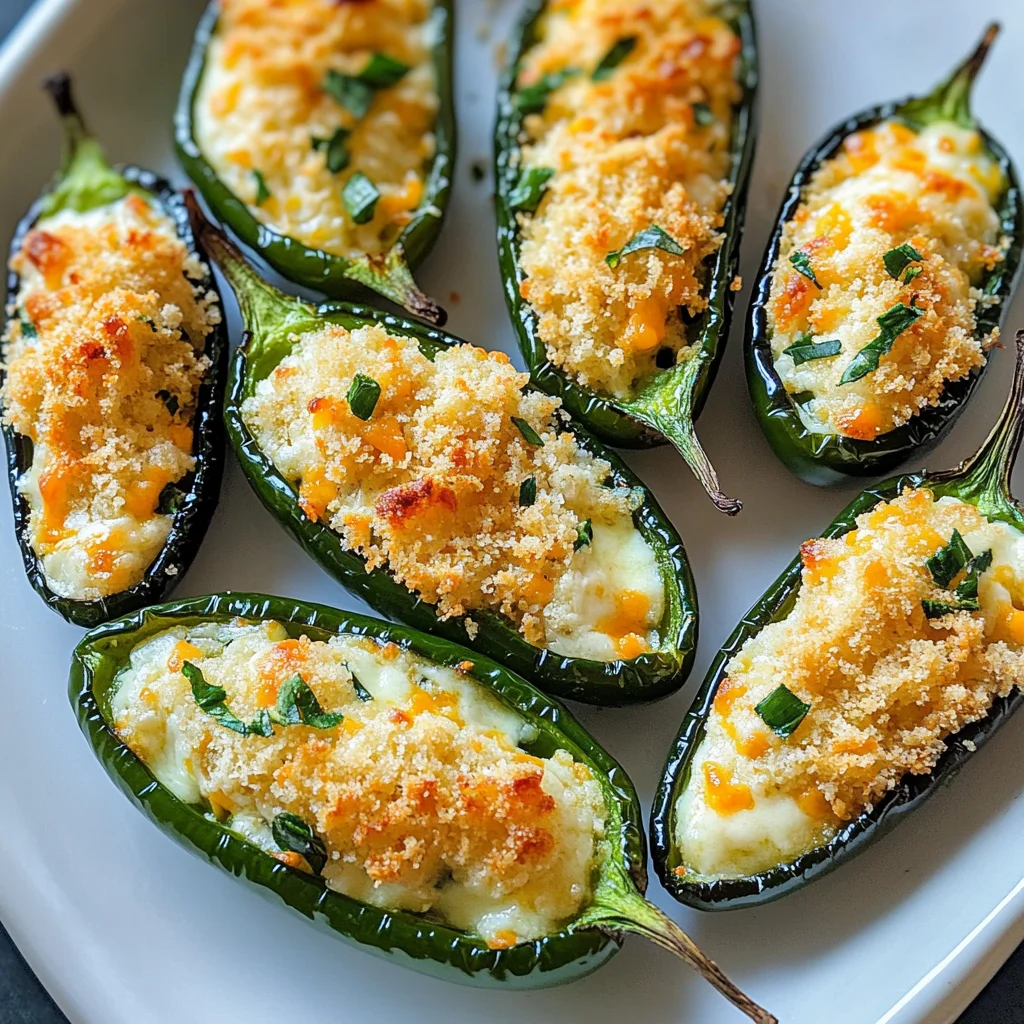 Crispy Baked Cheesy Jalapeno Poppers