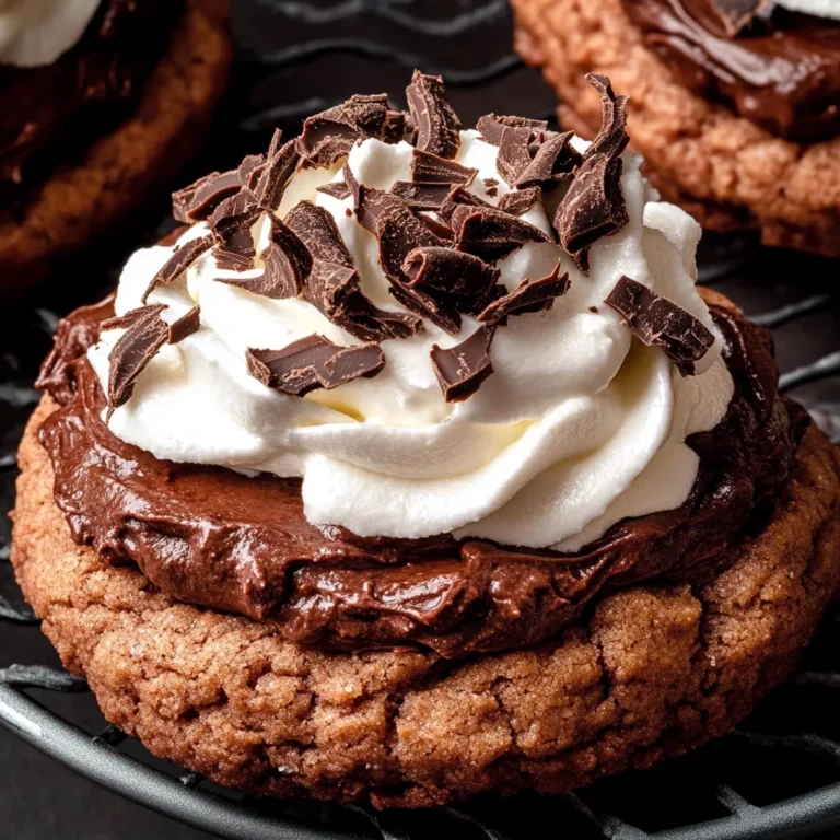 French Silk Pie Cookies