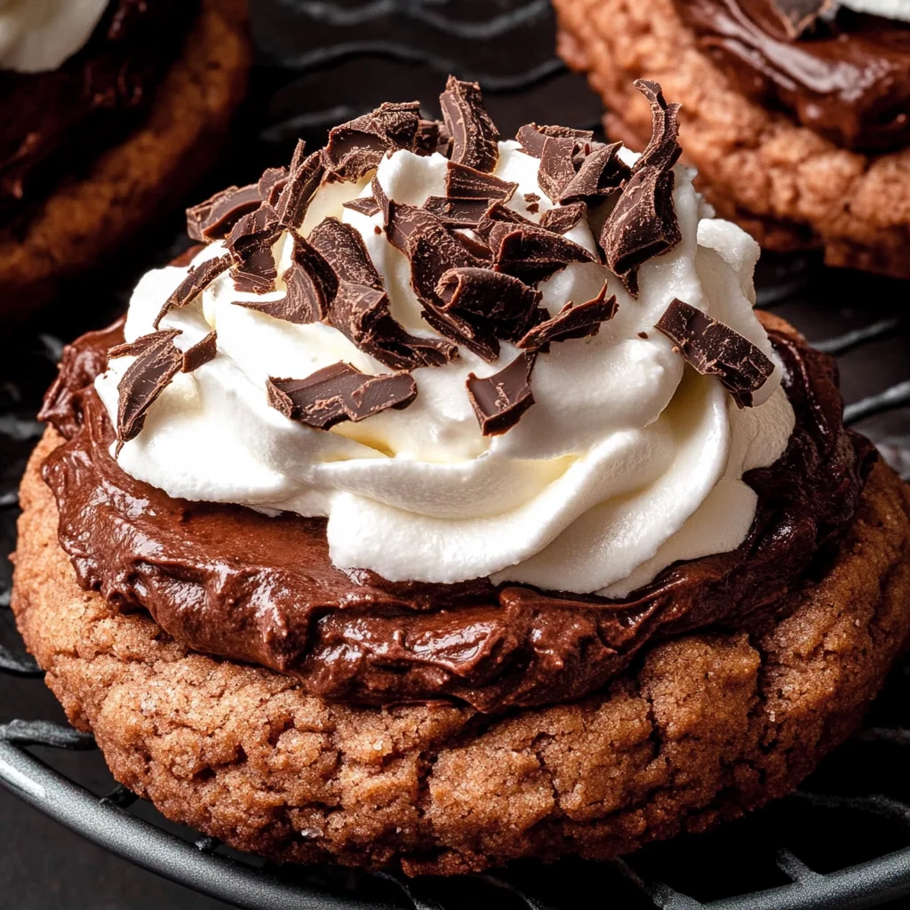 French Silk Pie Cookies
