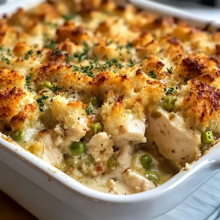 Chicken & Stuffing Casserole Recipe