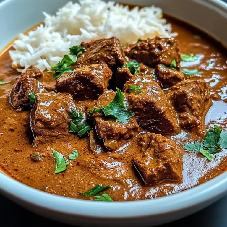 Coconut-Braised Beef Curry with Jasmine Rice