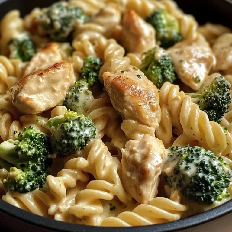 Creamy Chicken & Broccoli Pasta