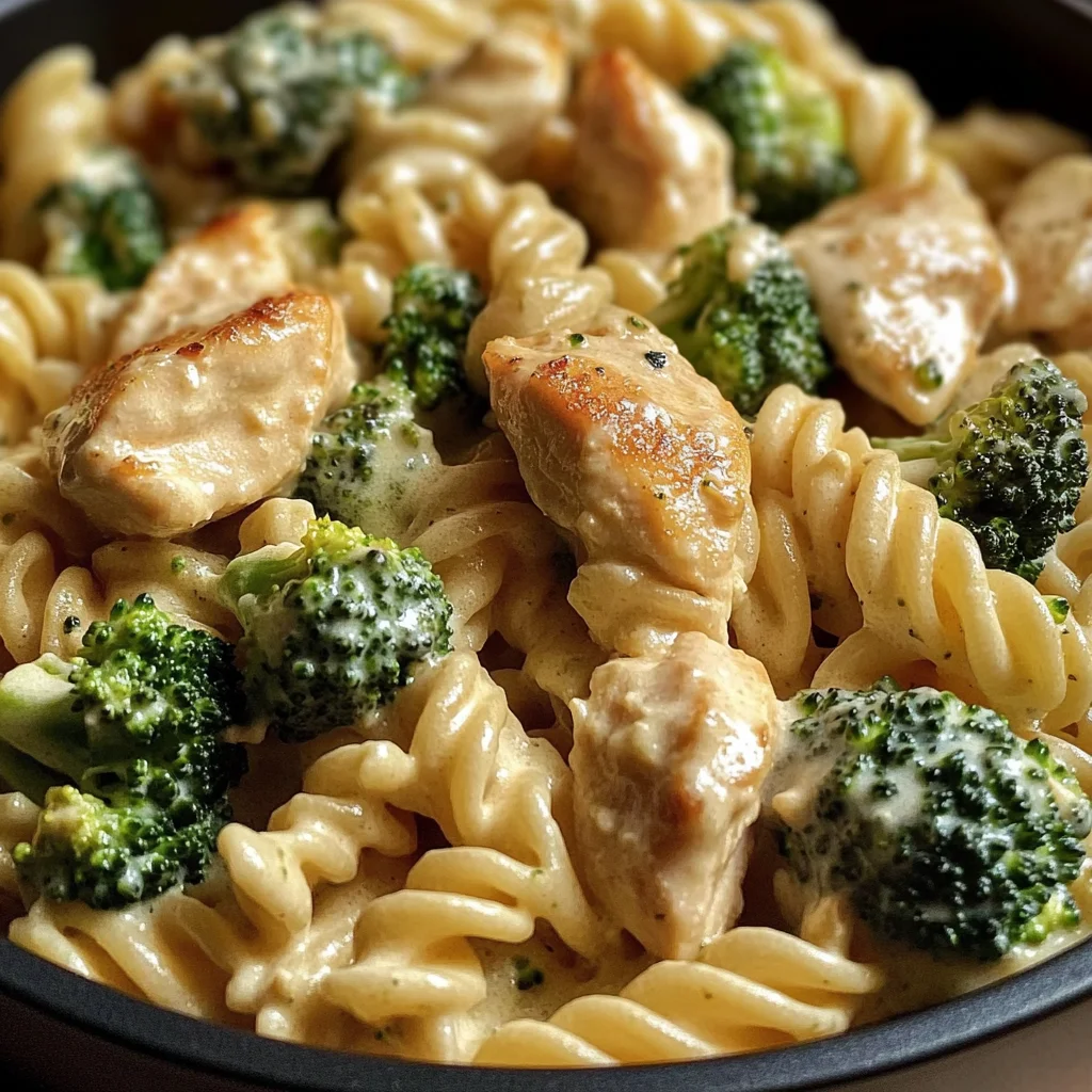 Creamy Chicken & Broccoli Pasta