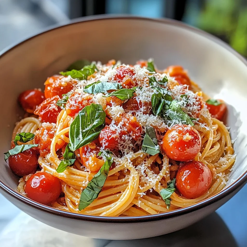 Fast Tomato Basil Dish