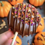 Halloween Apple Pops