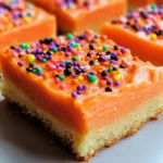 Halloween Frosted Sugar Cookie Bars