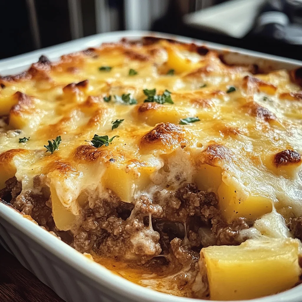 Hobo Casserole (Ground Beef Recipe)