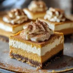 No Bake Pumpkin Cheesecake Bars