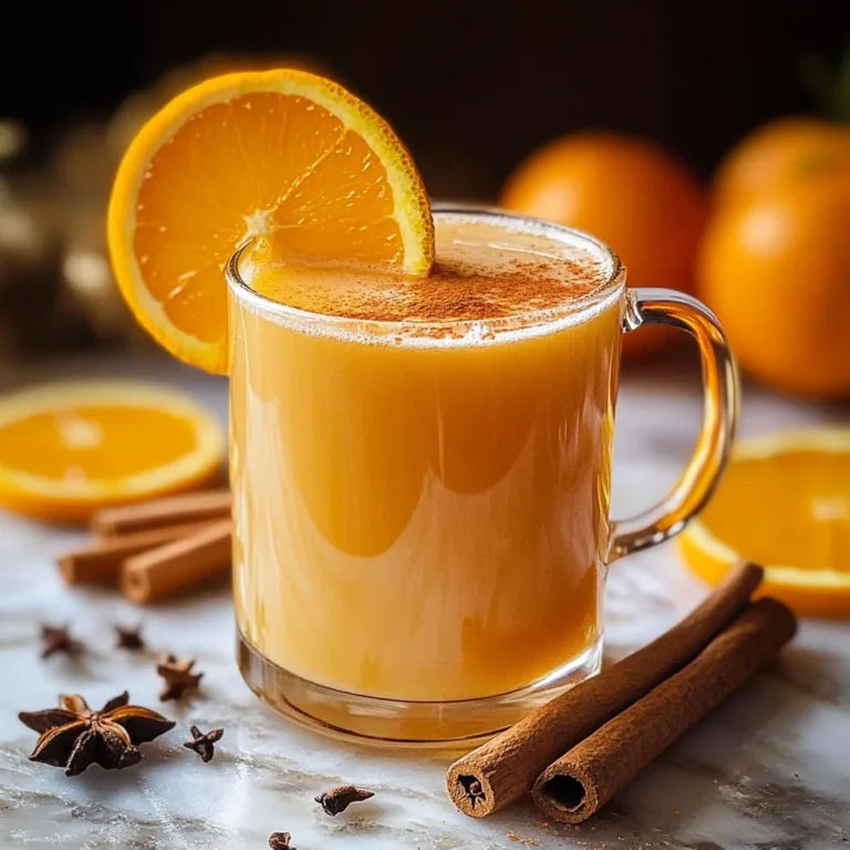 Warm Cinnamon Orange Delight Mocktail Recipe