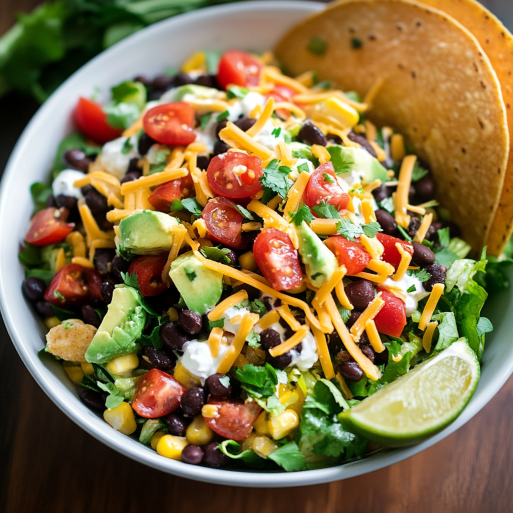 Black Bean Taco Salad