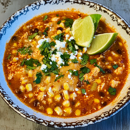 Street Corn Chicken Chili